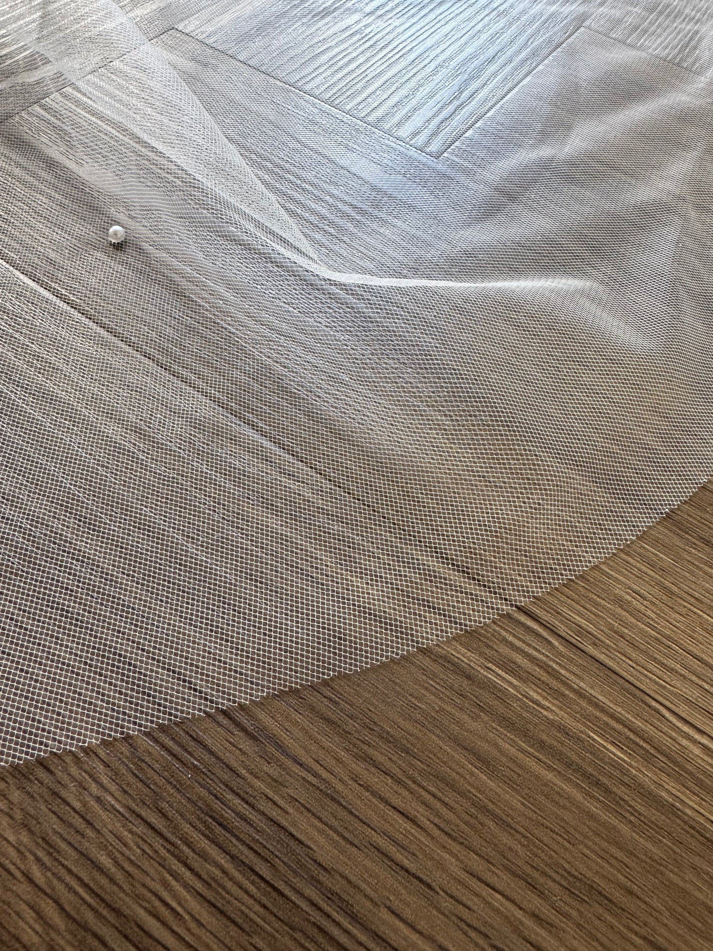 Chapel Length Pearl Veil