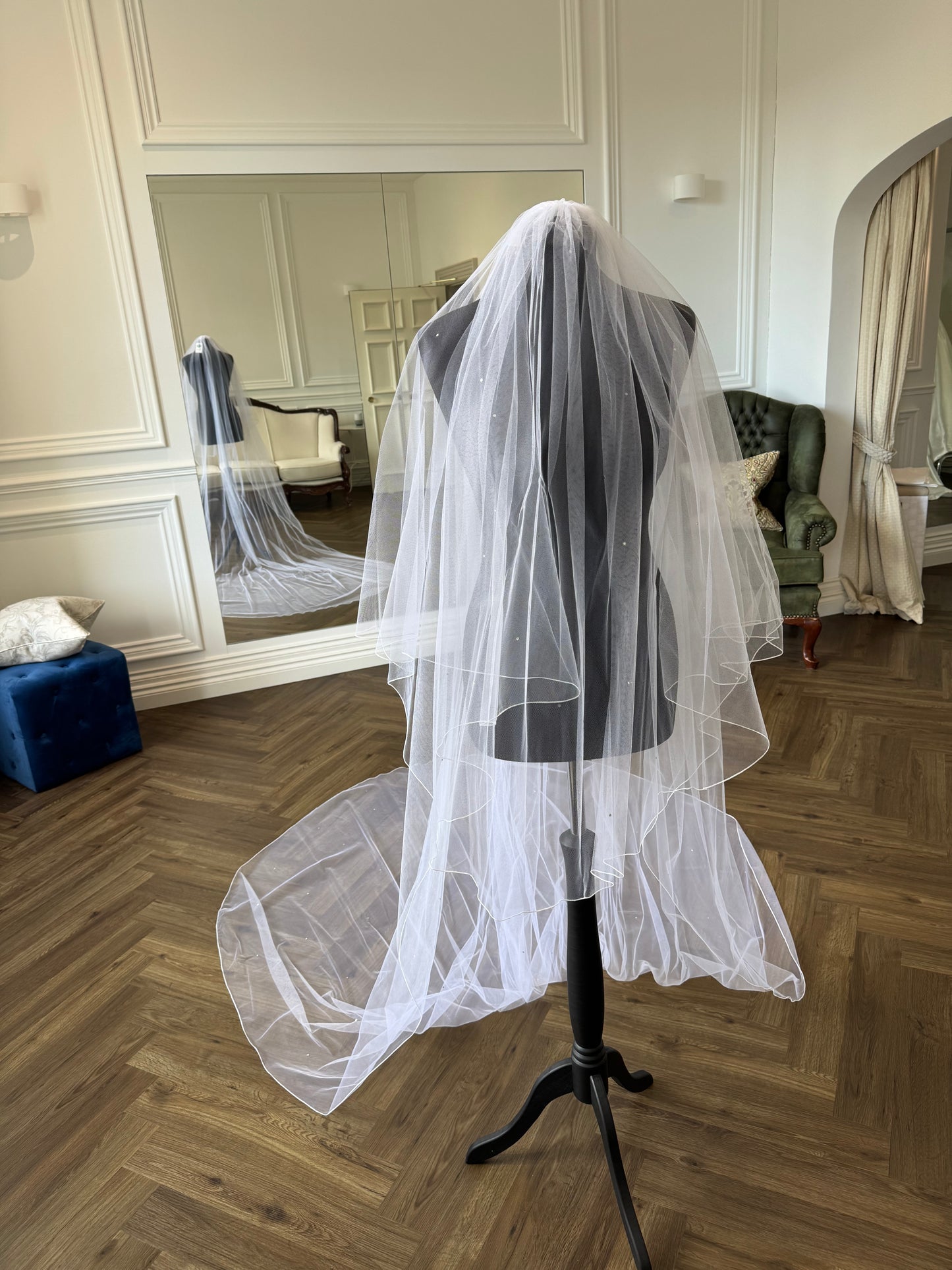 White Crystal Cathedral Veil