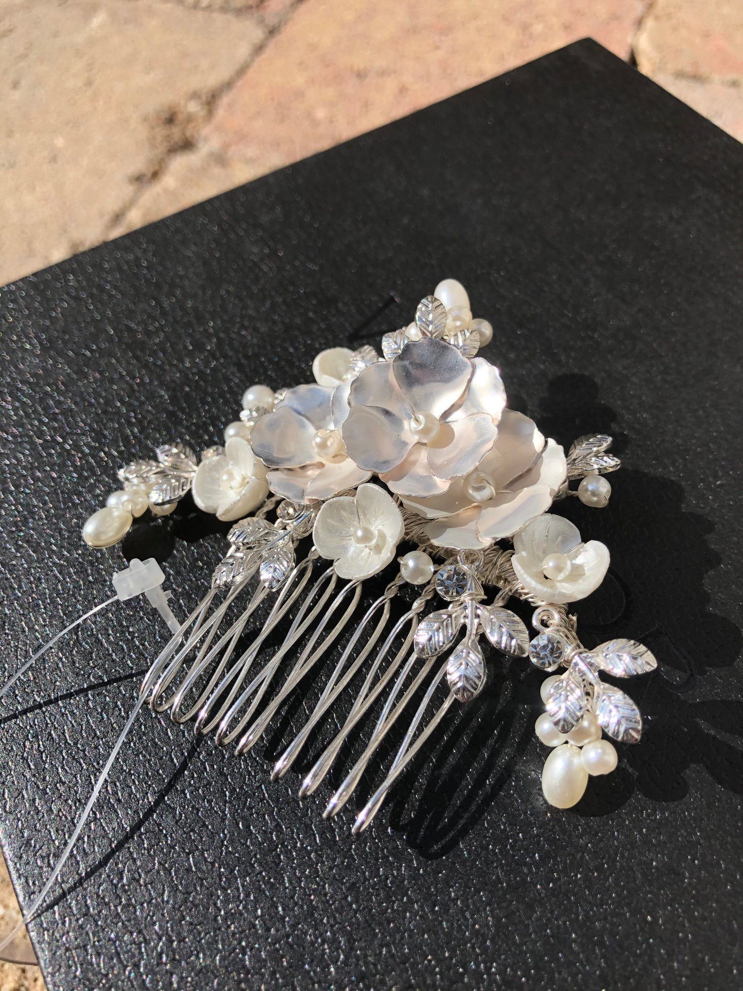 Iris Hair Comb (SILVER)