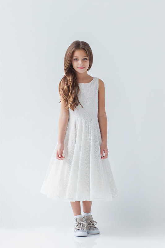 Hayley Paige "Rosey" Flower Girl Gown