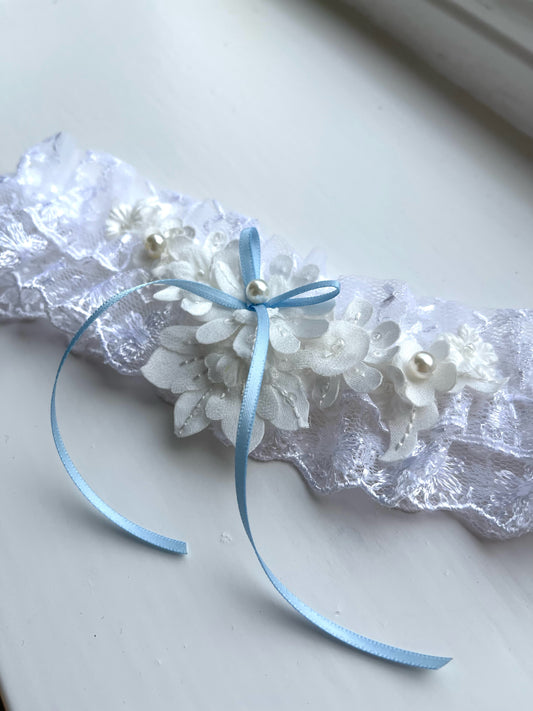 Betsy Floral Garter