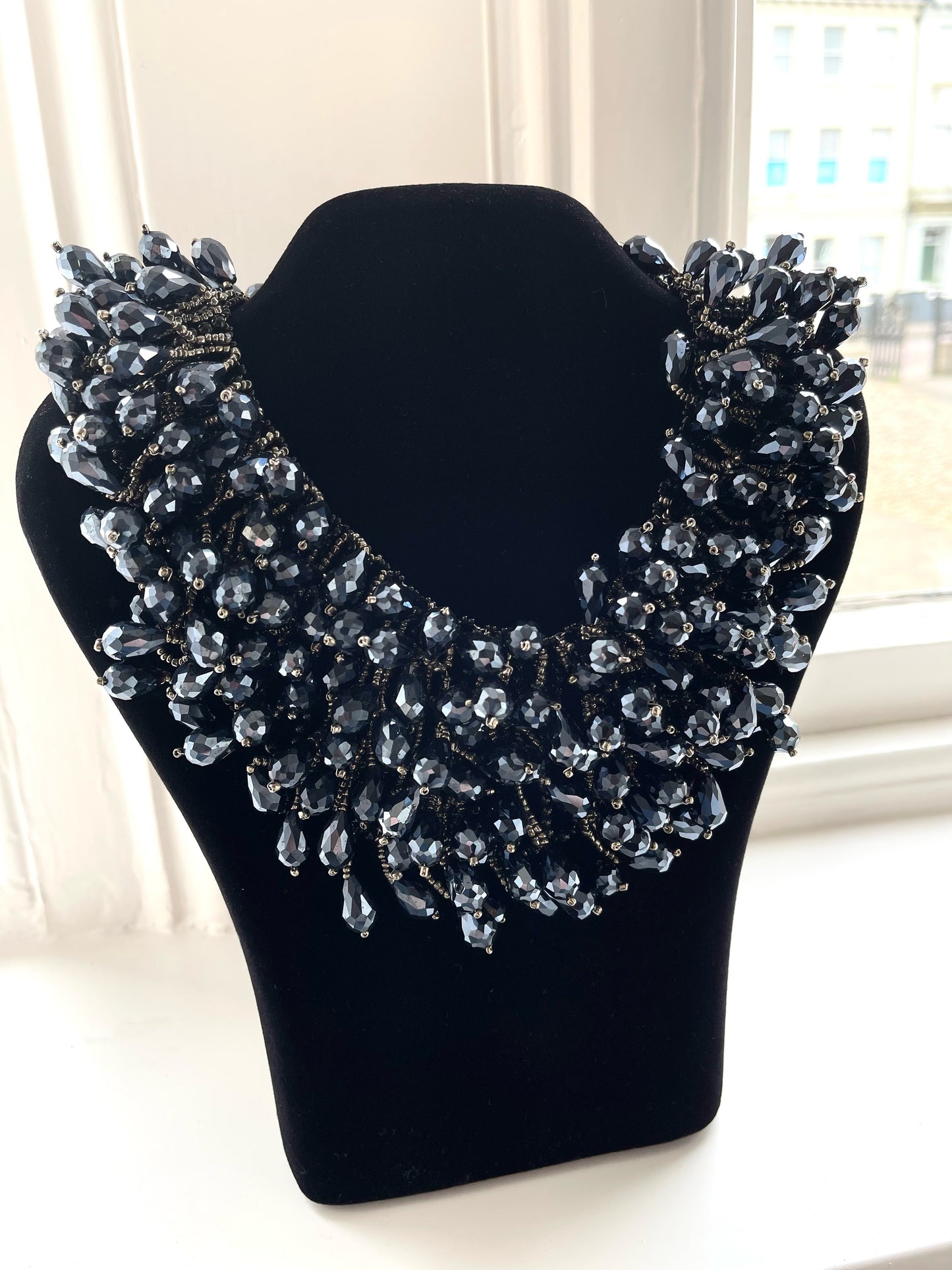 Statement Beaded Necklace