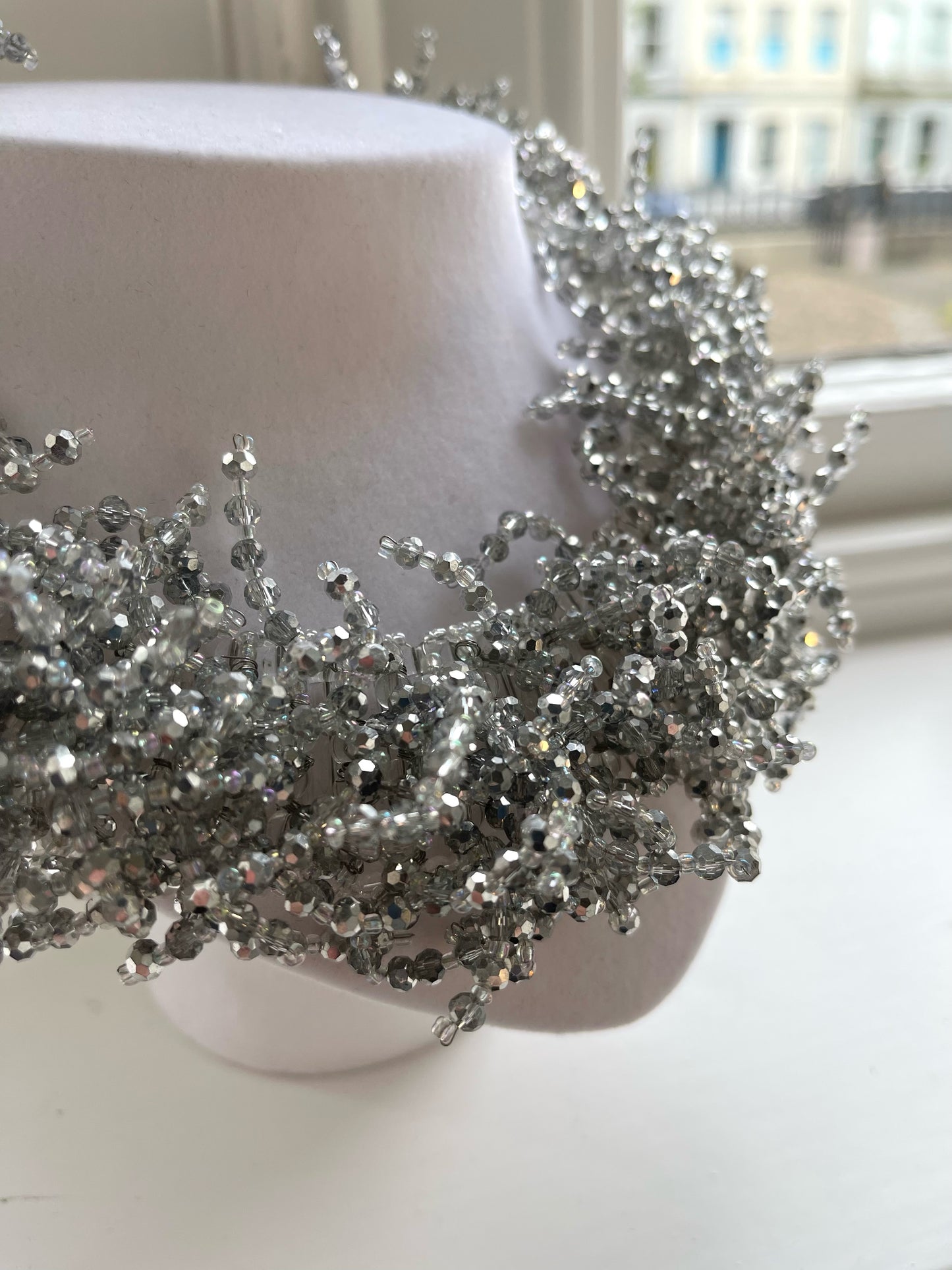 Statement Silver Necklace