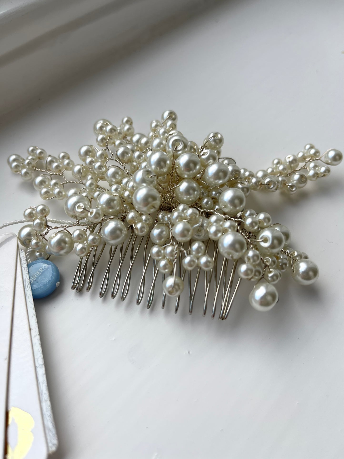 Pearl Bridal Hairpiece